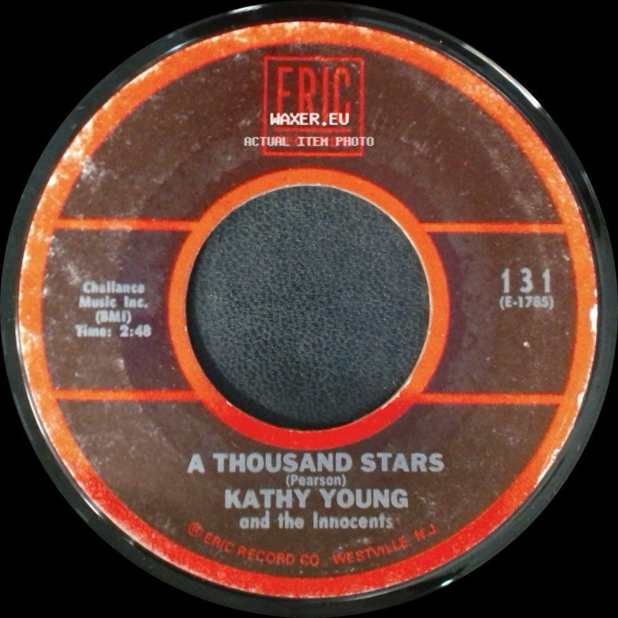 Kathy Young And The Innocents - A Thousand Stars / Happy Birthday Blues side A