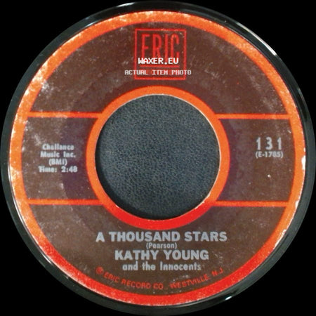 Kathy Young And The Innocents - A Thousand Stars / Happy Birthday Blues side A
