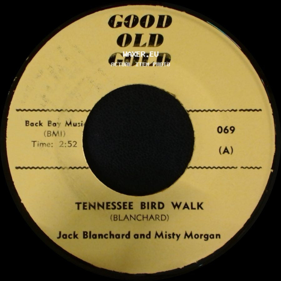 Jack Blanchard And Misty Morgan / The Young Hearts - Tennessee Bird Walk / Misty side A