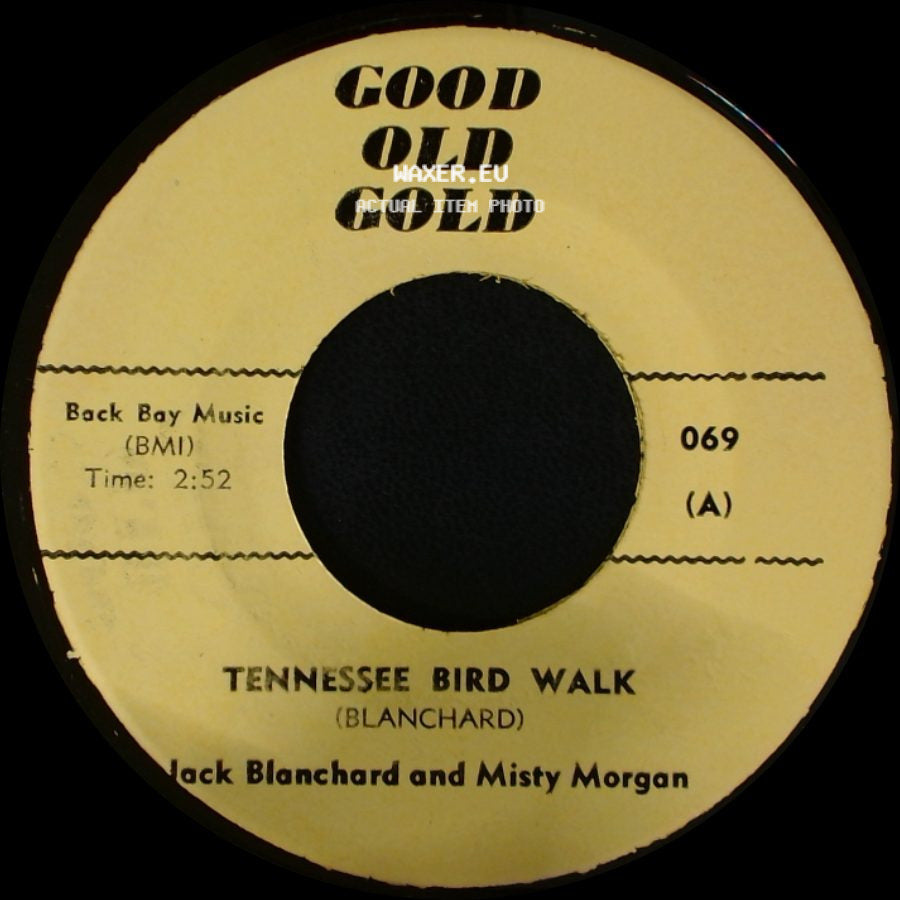 Jack Blanchard And Misty Morgan / The Young Hearts - Tennessee Bird Walk / Misty side A