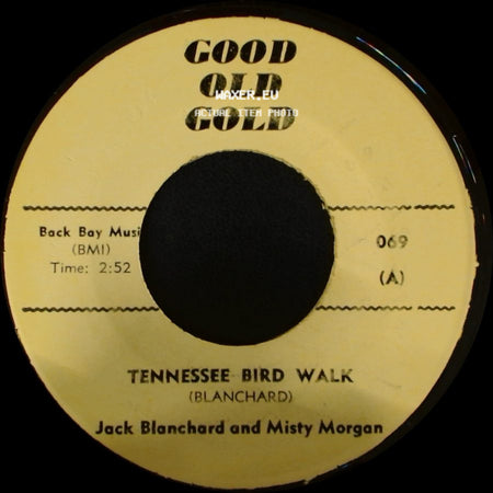 Jack Blanchard And Misty Morgan / The Young Hearts - Tennessee Bird Walk / Misty side A