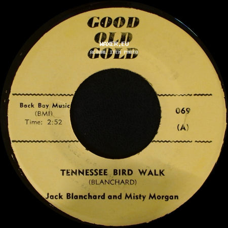 Jack Blanchard And Misty Morgan / The Young Hearts - Tennessee Bird Walk / Misty side A