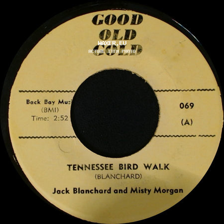 The Young Hearts / Jack Blanchard And Misty Morgan - Misty / Tennessee Bird Walk side B