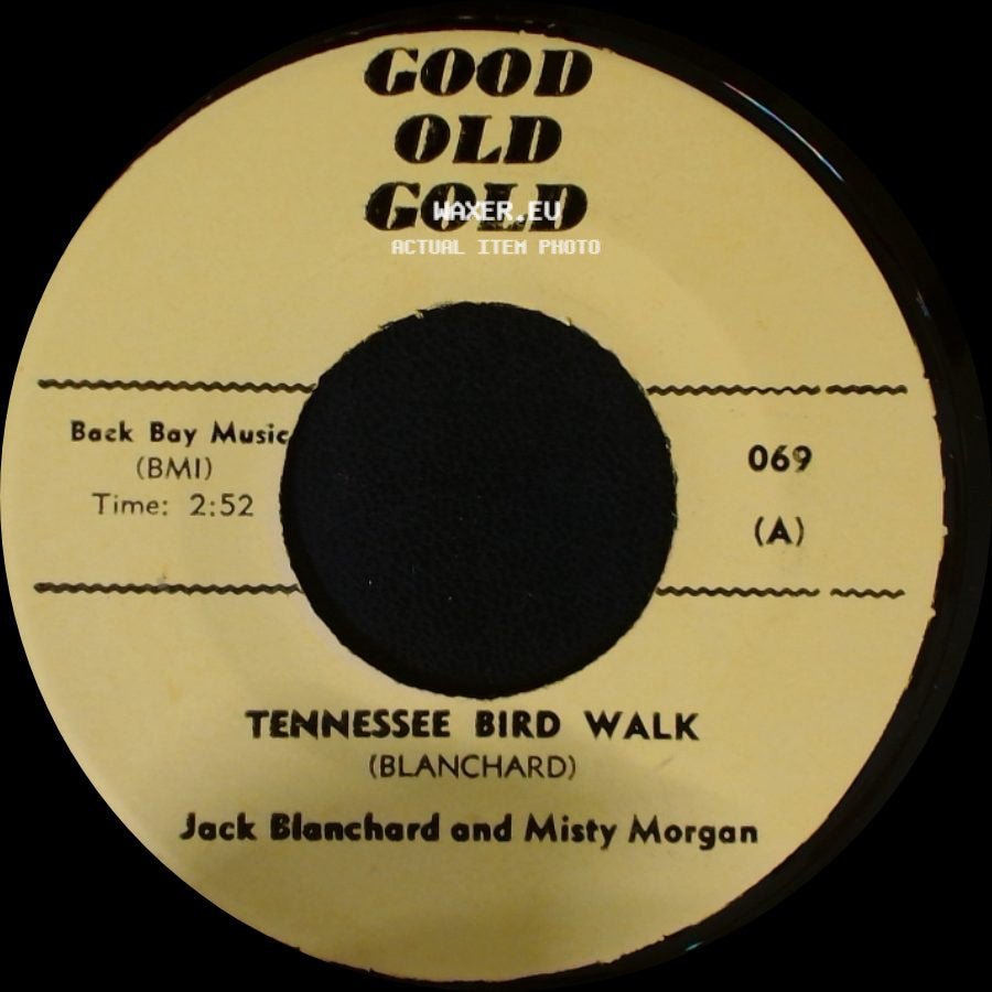 Jack Blanchard And Misty Morgan / The Young Hearts - Tennessee Bird Walk / Misty side A