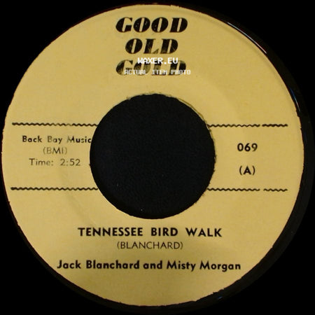 Jack Blanchard And Misty Morgan / The Young Hearts - Tennessee Bird Walk / Misty side A