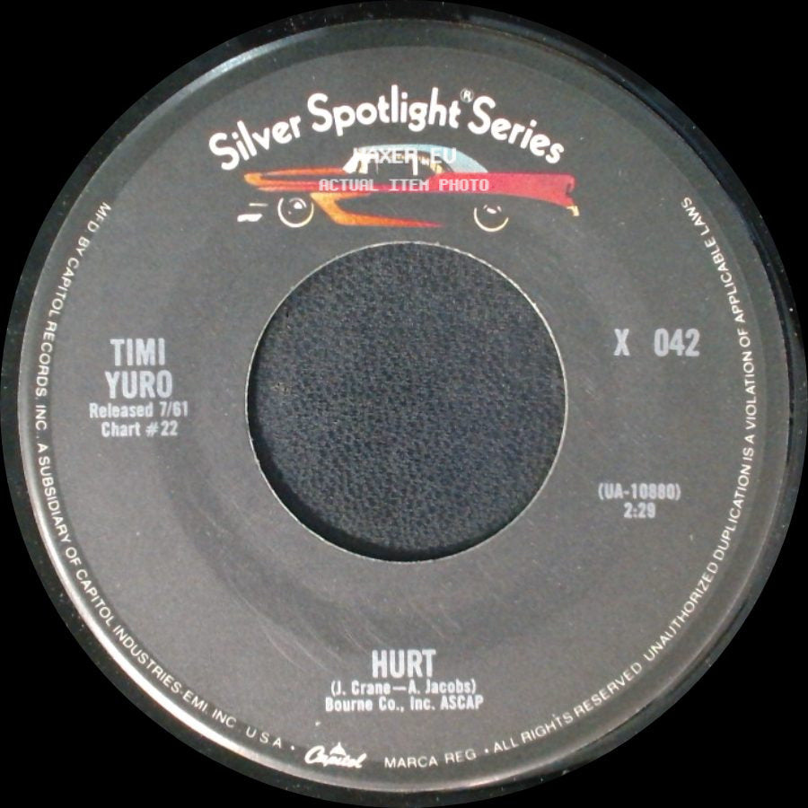 Timi Yuro - What's A Matter Baby (Is It Hurting You) / Hurt side B