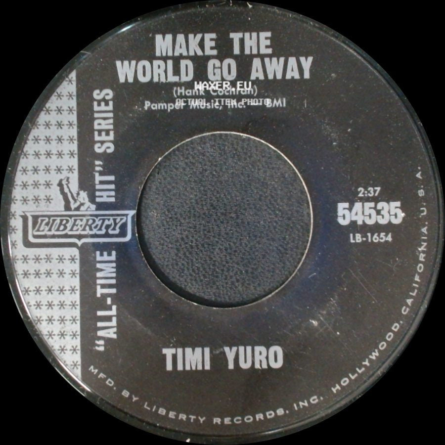 Timi Yuro - Make The World Go Away / Insult To Injury side A
