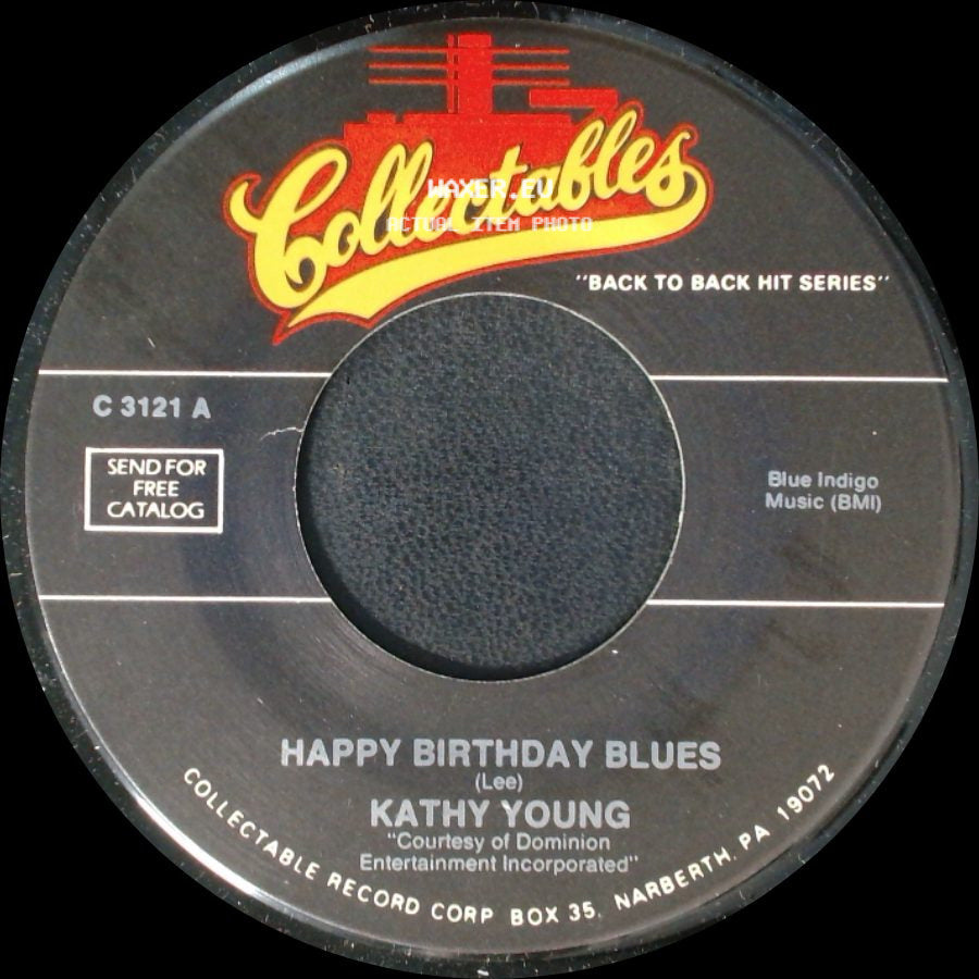 Austin Roberts / Kathy Young - Something's Wrong With Me / Happy Birthday Blues side B