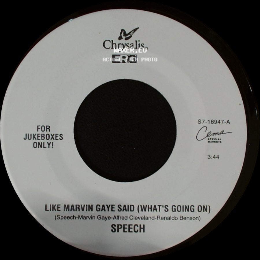 Speech - Like Marvin Gaye Said (What's Going On) / Impregnated Tidbits Of Dope Hits side A