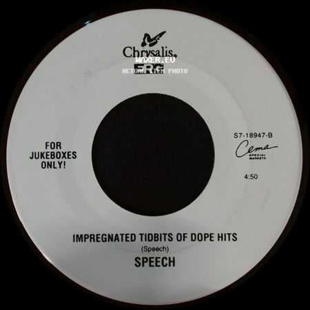 Speech - Like Marvin Gaye Said (What's Going On) / Impregnated Tidbits Of Dope Hits side B