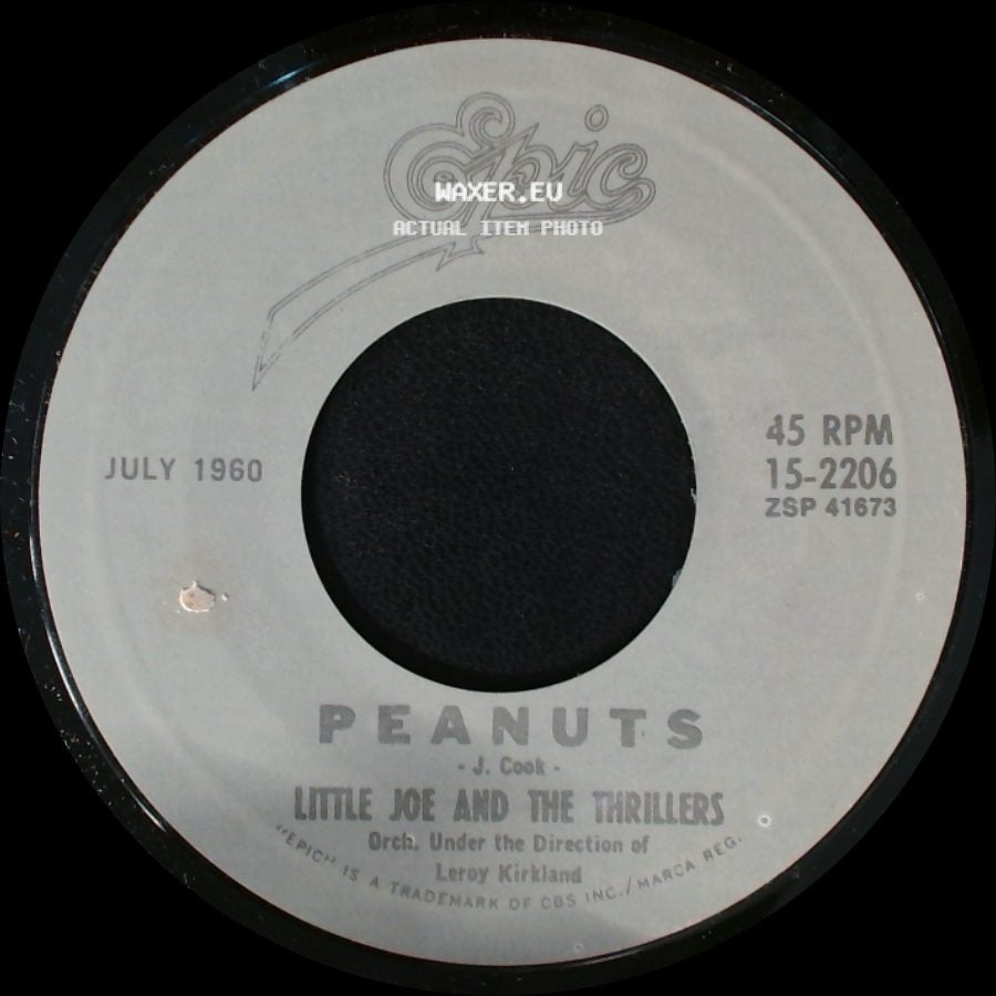 Little Joe And The Thrillers - Lilly Lou / Peanuts side B
