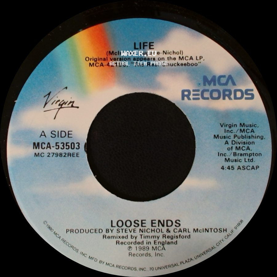 Loose Ends - Life / Life (Dub Version) side A