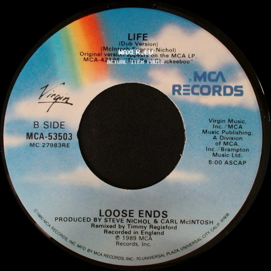 Loose Ends - Life / Life (Dub Version) side B