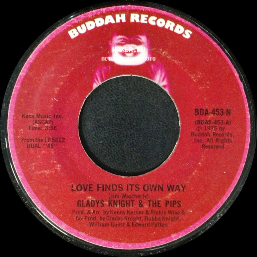 Gladys Knight & The Pips - Better You Go Your Way / Love Finds Its Own Way side B