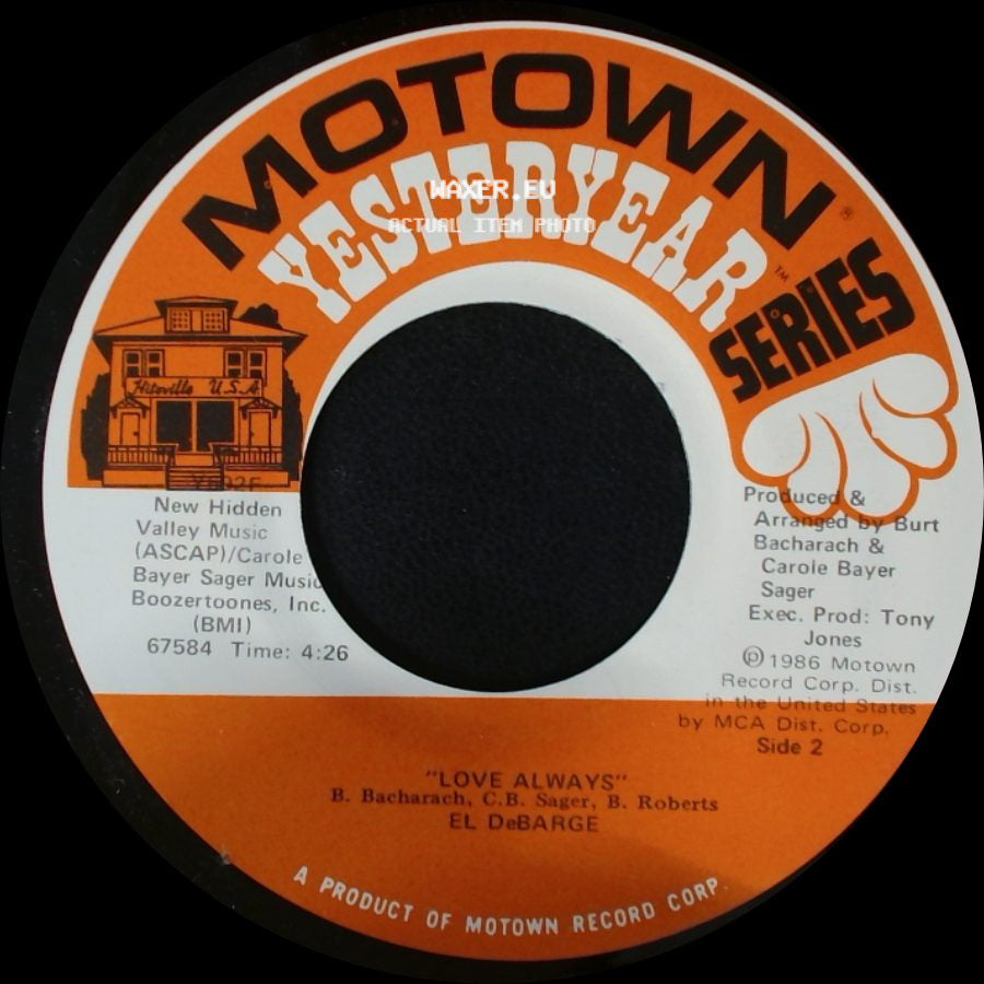 El Debarge - Who's Johnny ("Short Circuit" Theme) / Love Always side B