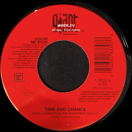 Color Me Badd - Time And Chance / Time And Chance side B
