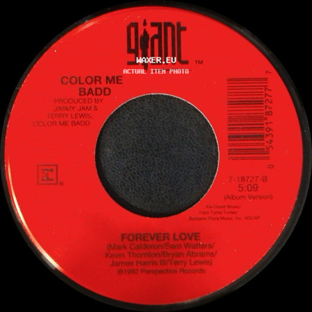 Color Me Badd - Forever Love / Forever Love side A