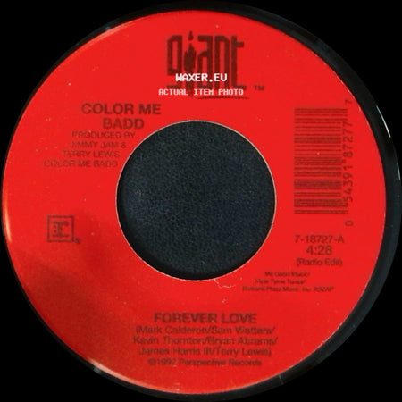 Color Me Badd - Forever Love / Forever Love side B