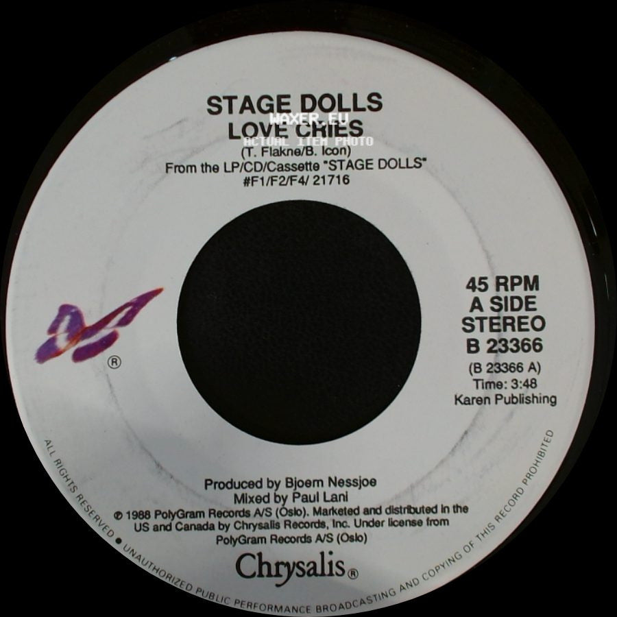 Stage Dolls - Love Cries / Ammunition side A
