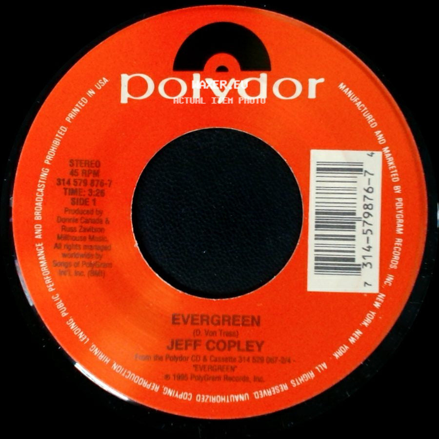 Jeff Copley - Evergreen / Turnaround side A