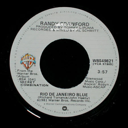 Randy Crawford - Rainy Night In Georgia / Rio De Janeiro Blue side B