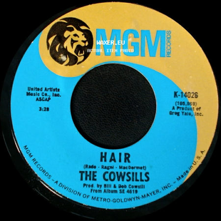 The Cowsills - What Is Happy? / Hair side B