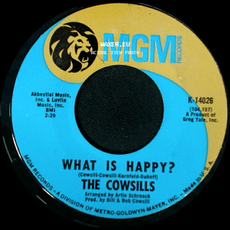 The Cowsills - Hair / What Is Happy? side B