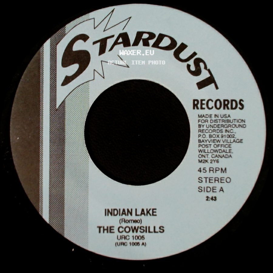 The Cowsills / Unit Four + Two - Indian Lake / Concrete And Clay side A