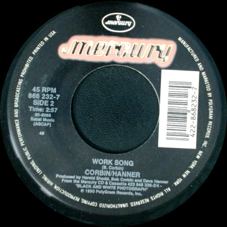 Corbin/Hanner - One More Night / Work Song side B