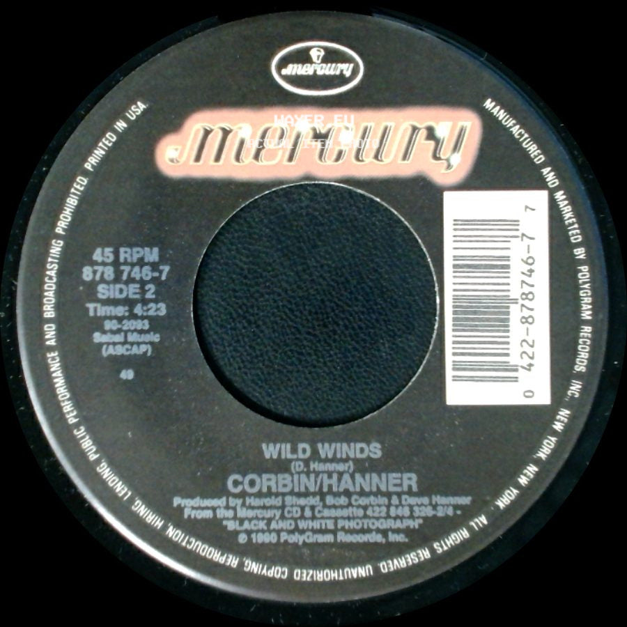 Corbin/Hanner - Concrete Cowboy / Wild Winds side B
