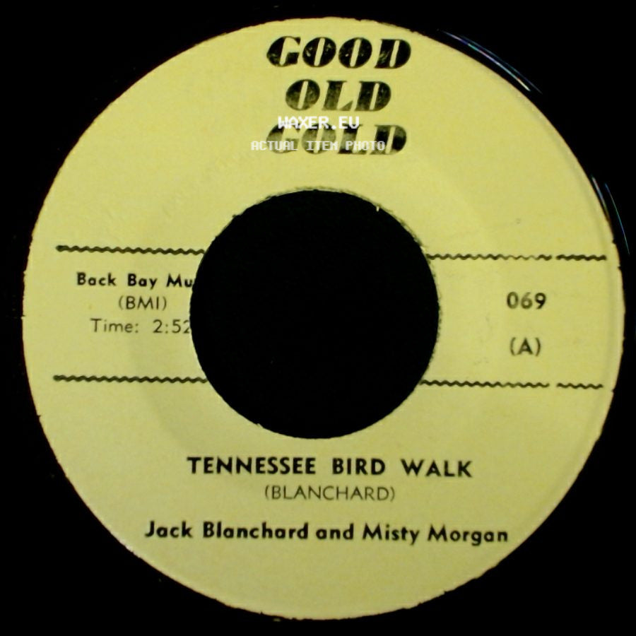 Jack Blanchard And Misty Morgan / The Young Hearts - Tennessee Bird Walk / Misty side A