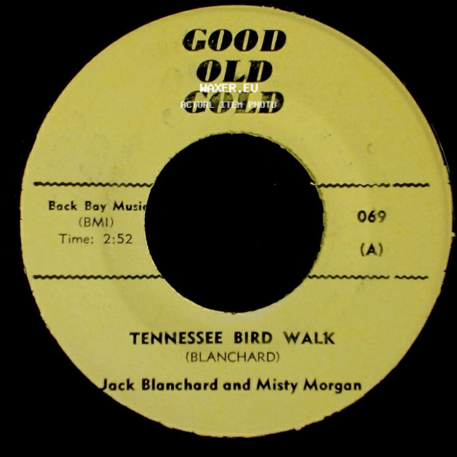 Jack Blanchard And Misty Morgan / The Young Hearts - Tennessee Bird Walk / Misty side A