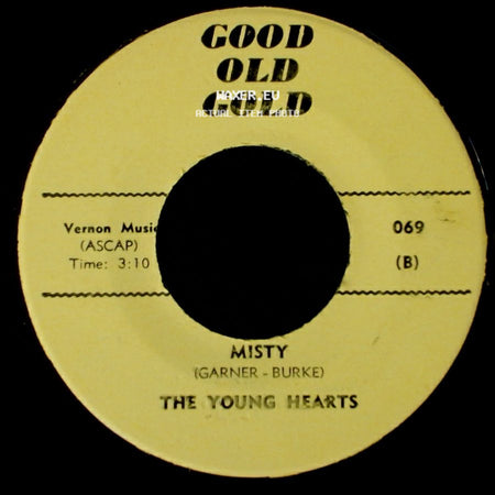 Jack Blanchard And Misty Morgan / The Young Hearts - Tennessee Bird Walk / Misty side B