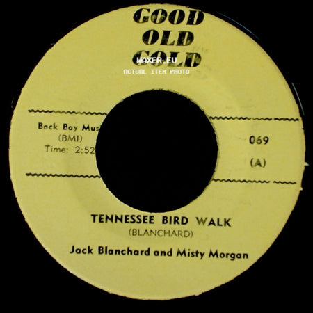 Jack Blanchard And Misty Morgan / The Young Hearts - Tennessee Bird Walk / Misty (Garner - Burke) side A