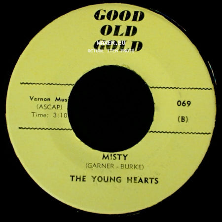 Jack Blanchard And Misty Morgan / The Young Hearts - Tennessee Bird Walk / Misty (Garner - Burke) side B