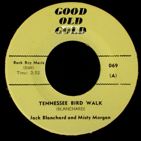 The Young Hearts / Jack Blanchard And Misty Morgan - Misty / Tennessee Bird Walk side B