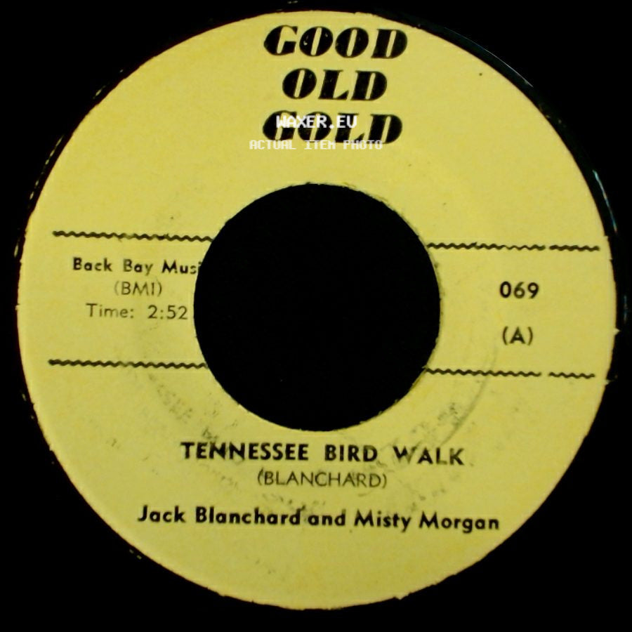 The Young Hearts / Jack Blanchard And Misty Morgan - Misty / Tennessee Bird Walk side B