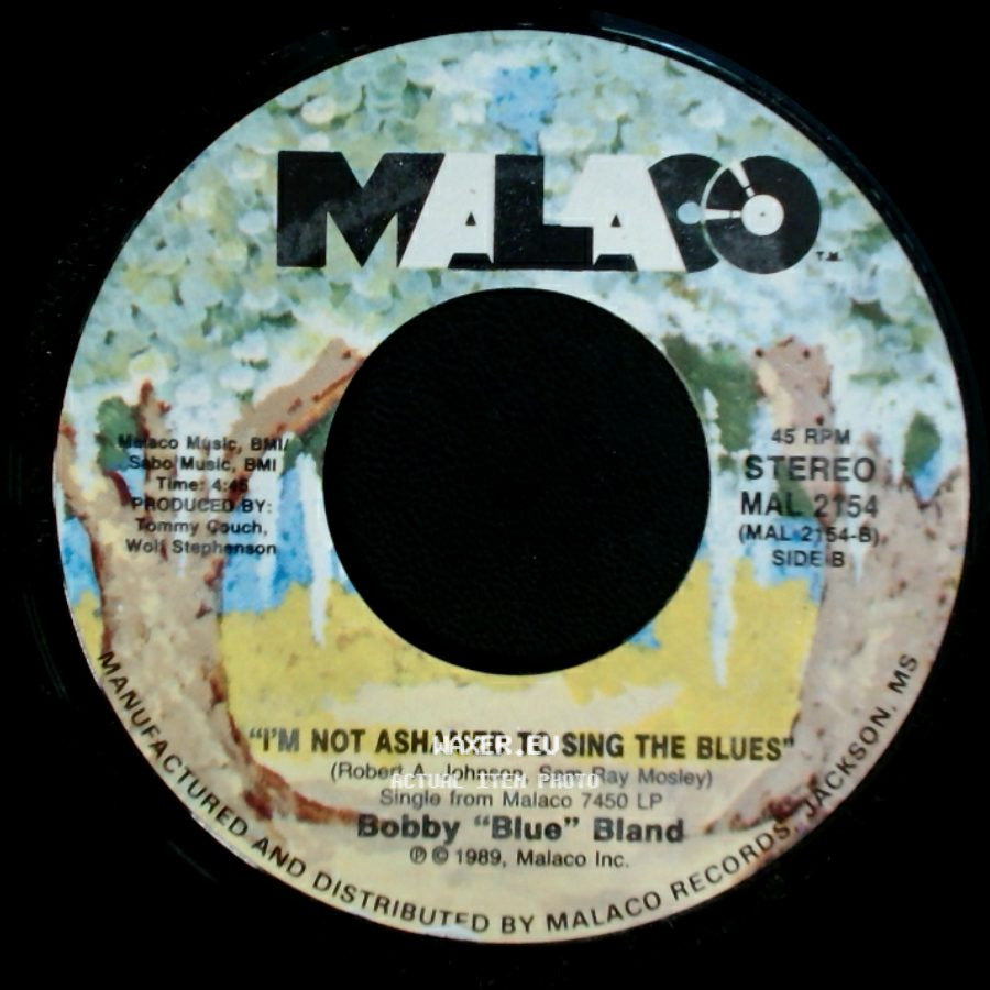 Bobby "Blue" Bland - You've Got To Hurt Before You Heal / "I'm Not Ashamed To Sing The Blues" side B