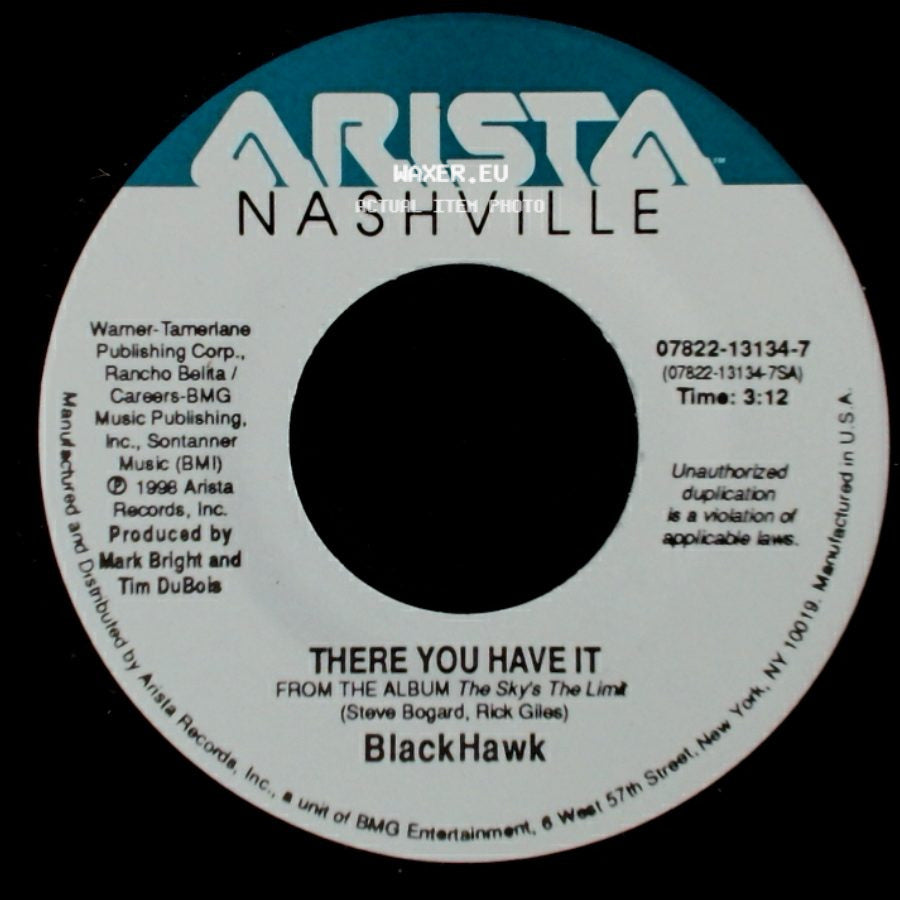 Blackhawk - There You Have It / When I Find It, I'll Know It side A
