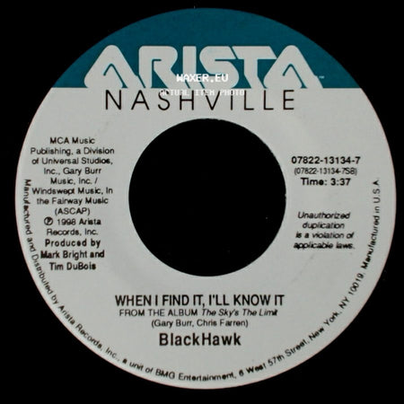 Blackhawk - When I Find It, I'll Know It / There You Have It side A