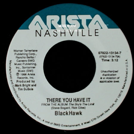 Blackhawk - When I Find It, I'll Know It / There You Have It side B