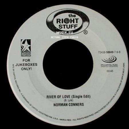 Norman Conners - Didn't I (Blow Your Mind This Time) (Radio Edit) / River Of Love (Single Edit) side B