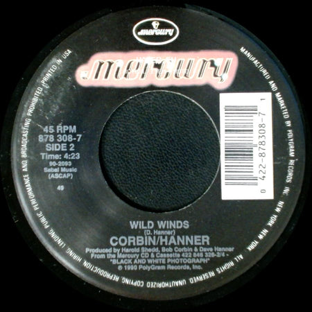 Corbin/Hanner - When You Love In Vain / Wild Winds side B