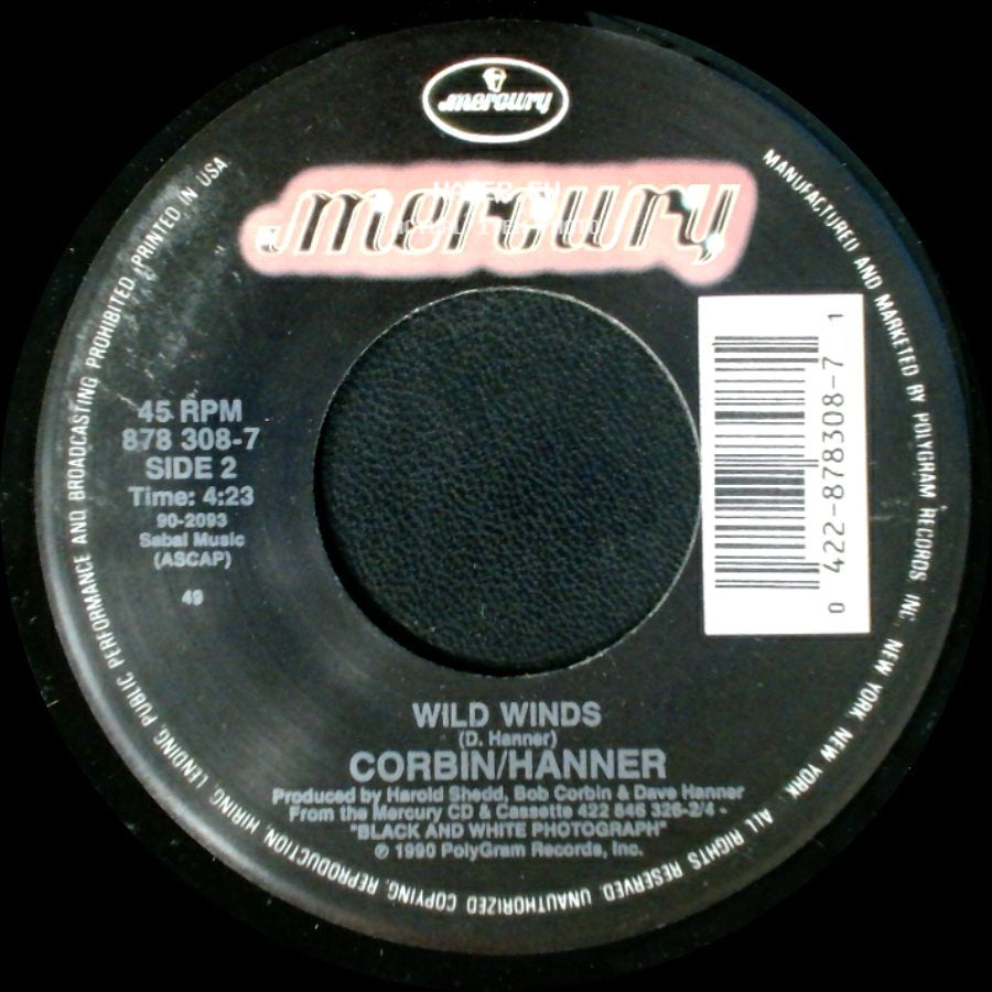 Corbin/Hanner - When You Love In Vain / Wild Winds side B