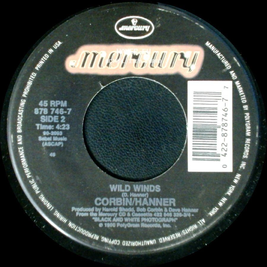 Corbin/Hanner - Concrete Cowboy / Wild Winds side B