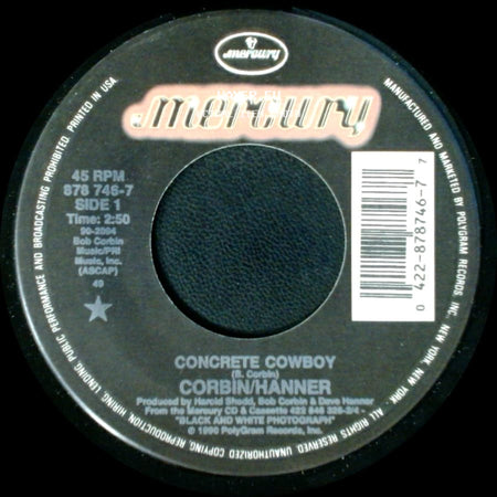 Corbin/Hanner - Concrete Cowboy / Wild Winds side A