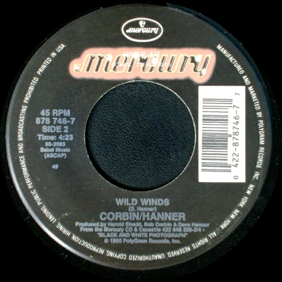 Corbin/Hanner - Concrete Cowboy / Wild Winds side B