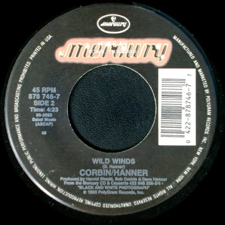 Corbin/Hanner - Concrete Cowboy / Wild Winds side B