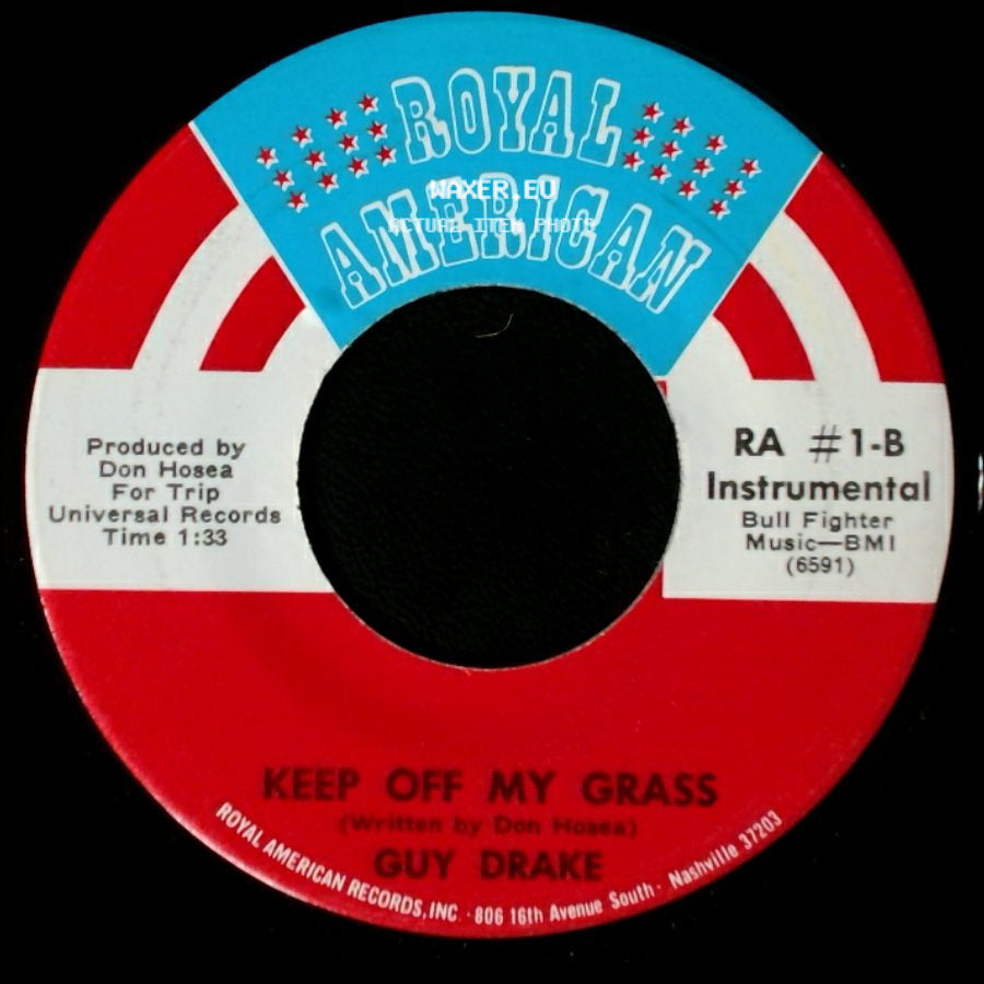 Guy Drake - Welfare Cadillac / Keep Off My Grass side B