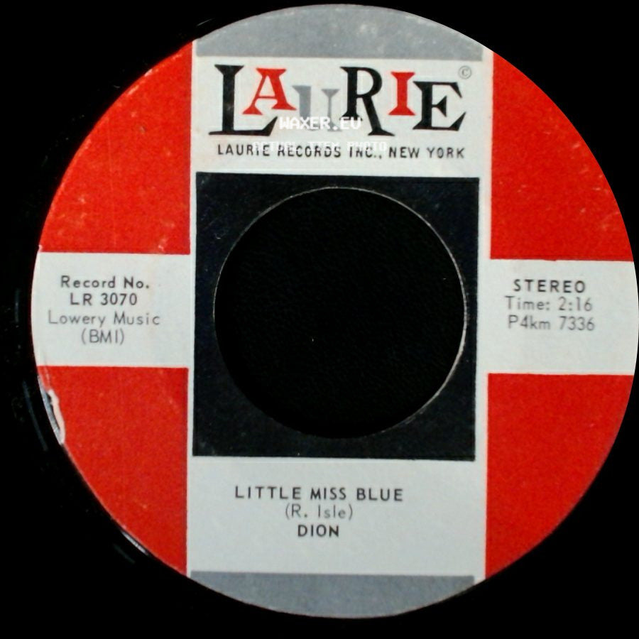 Dion - Little Miss Blue / Lonely Teenager side A